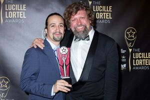 Lin-Manuel Miranda, Oskar Eustis Photo