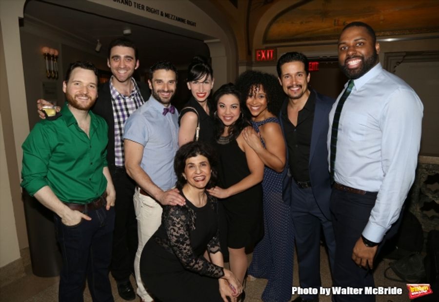 Photo Coverage: Encores! Wraps Up Final Show of 2015 Season- ZORBA! Cast Celebrates Closing Night Image