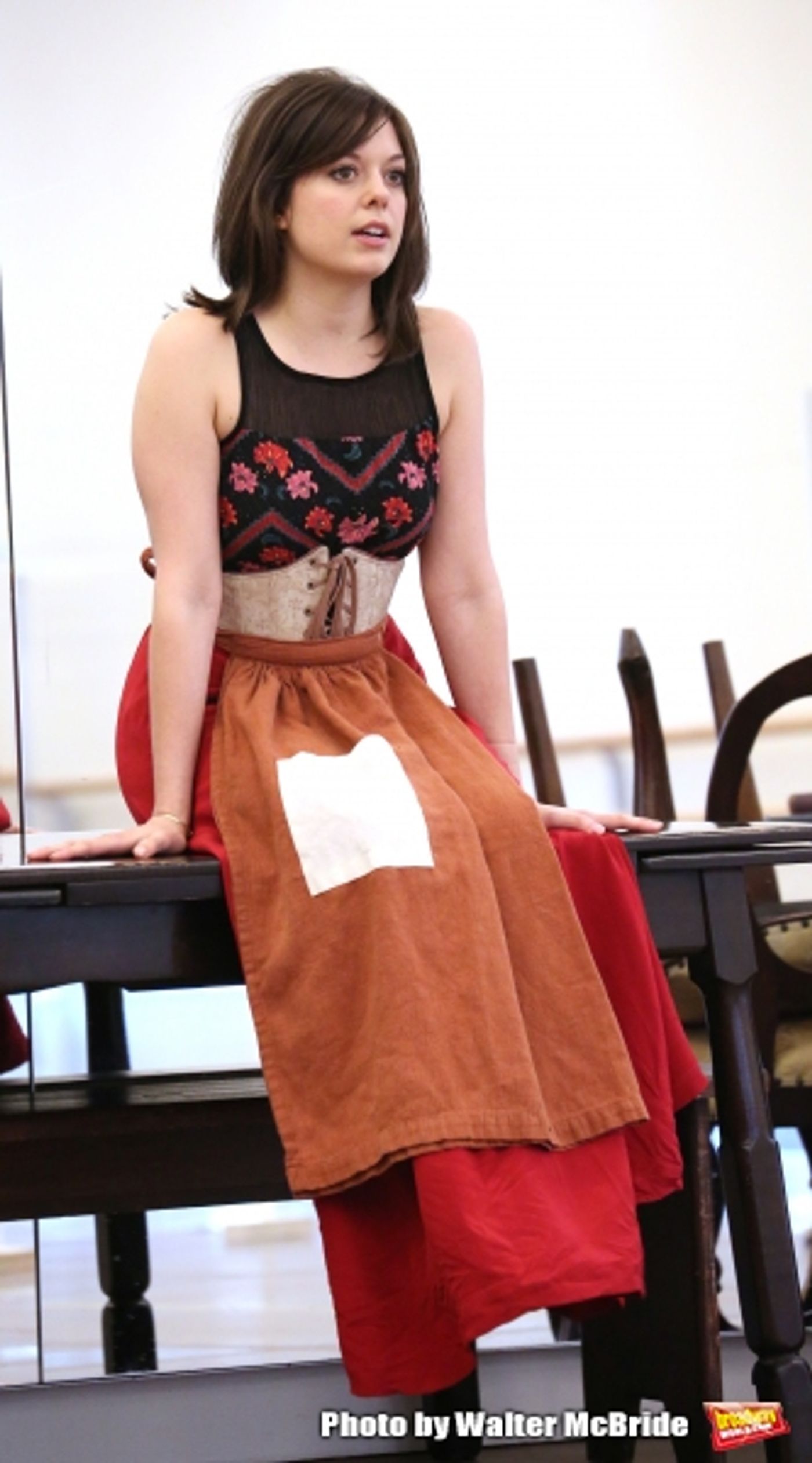 Photo Coverage: Go Inside Rehearsal with the Cast of Paper Mill Playhouse's EVER AFTER!  Image