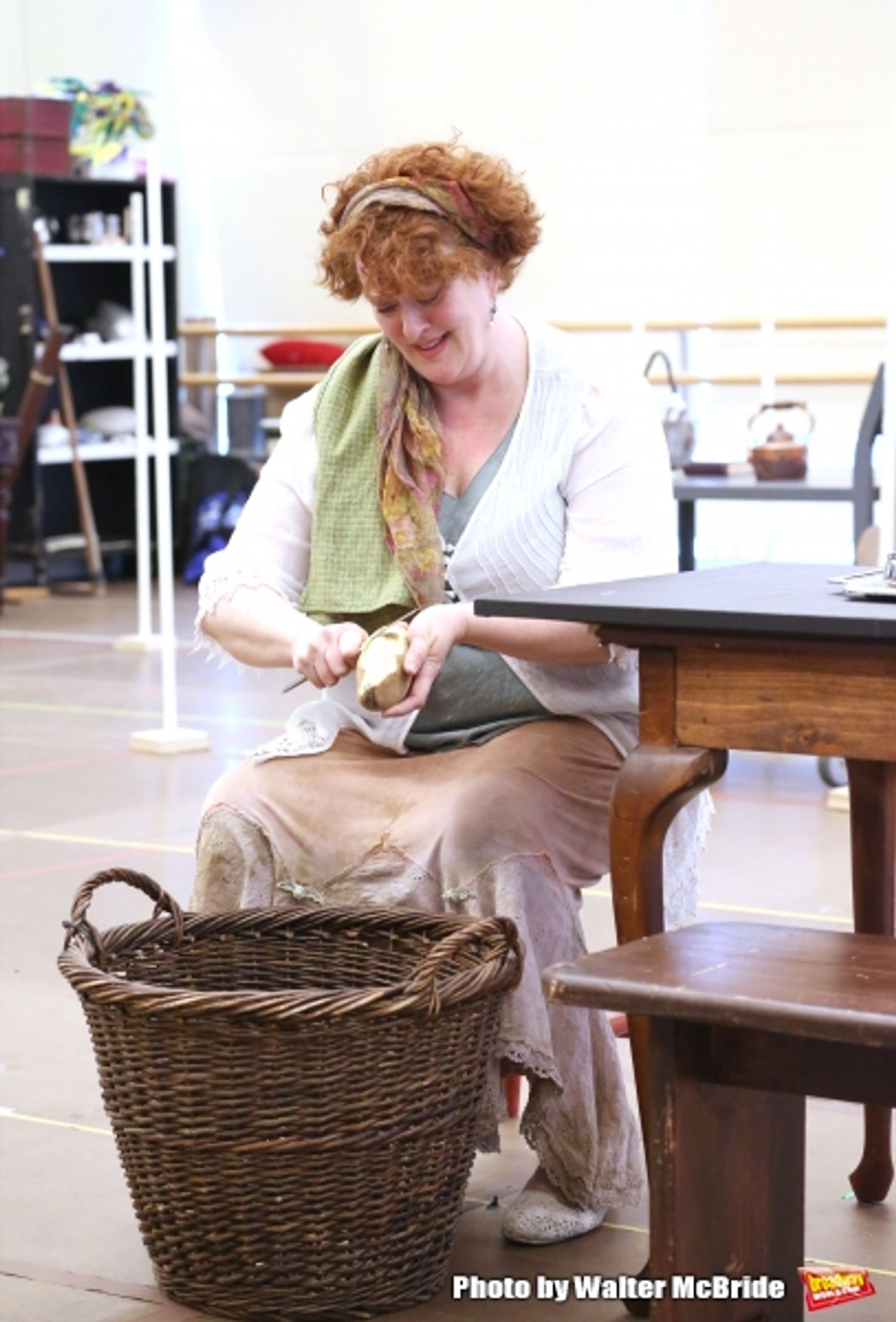 Photo Coverage: Go Inside Rehearsal with the Cast of Paper Mill Playhouse's EVER AFTER!  Image