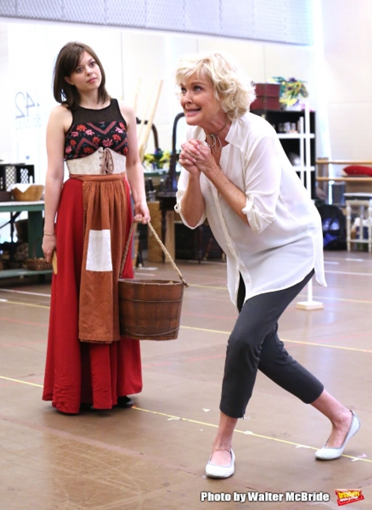 Margo Seibert and Christine Ebersole  at 