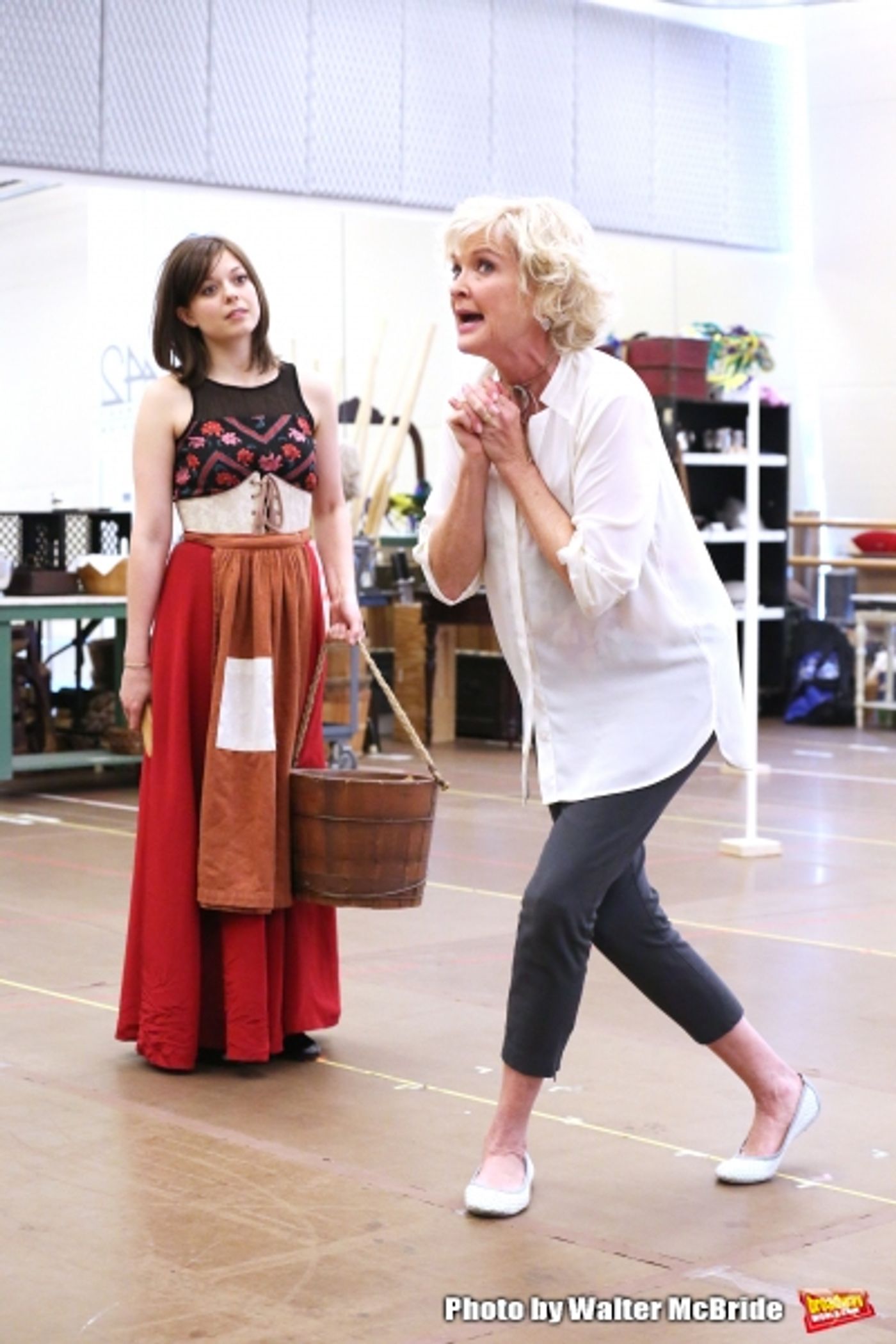 Photo Coverage: Go Inside Rehearsal with the Cast of Paper Mill Playhouse's EVER AFTER!  Image