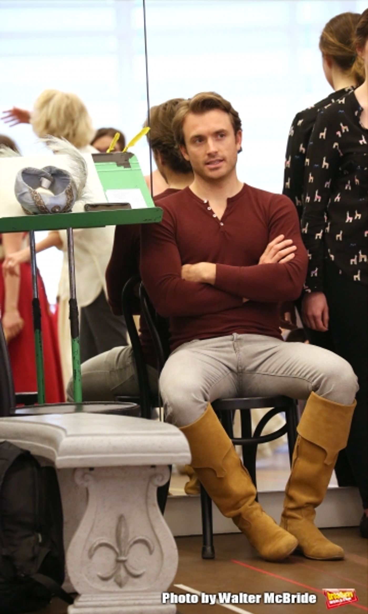 Photo Coverage: Go Inside Rehearsal with the Cast of Paper Mill Playhouse's EVER AFTER!  Image