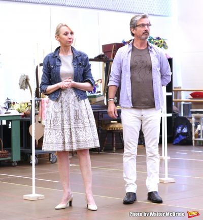 Julie Halston and Charles Shaughnessy  Photo