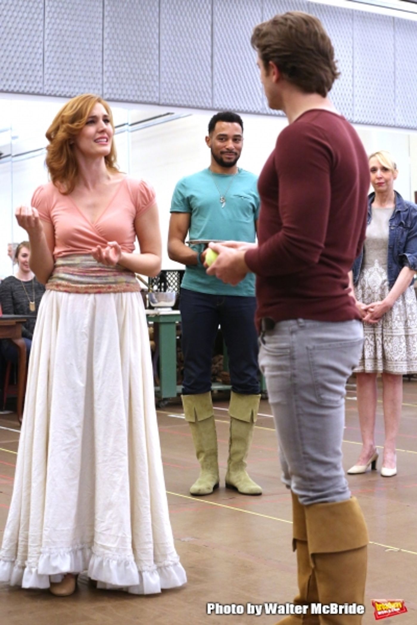 Photo Coverage: Go Inside Rehearsal with the Cast of Paper Mill Playhouse's EVER AFTER!  Image