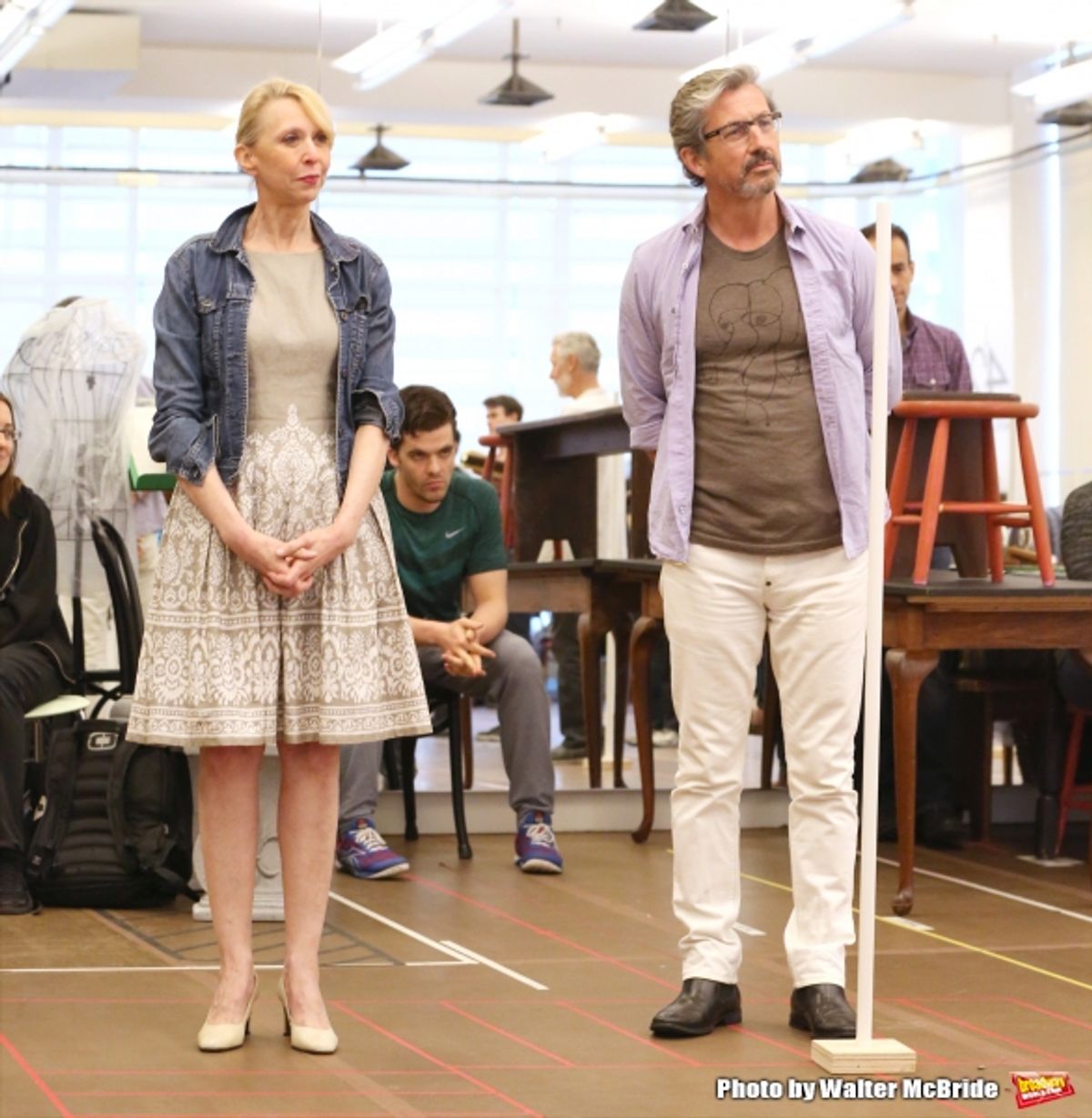 Julie Halston and Charles Shaughnessy  at 