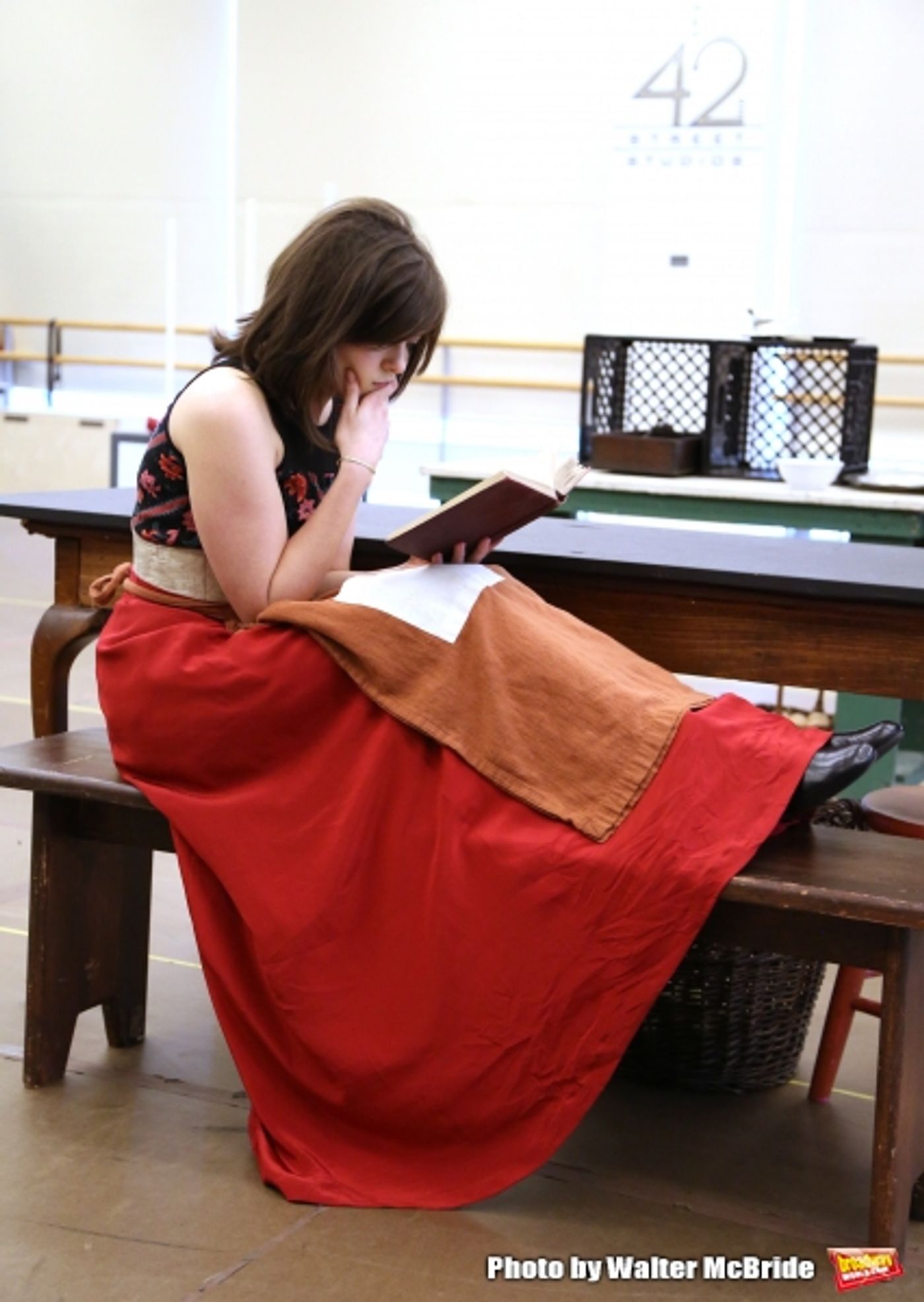 Photo Coverage: Go Inside Rehearsal with the Cast of Paper Mill Playhouse's EVER AFTER!  Image