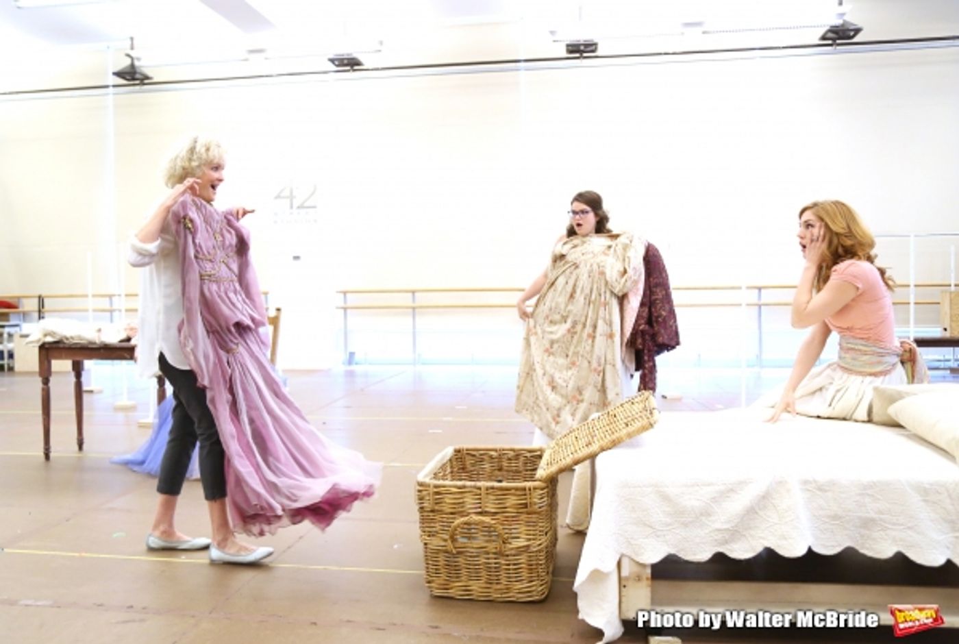 Photo Coverage: Go Inside Rehearsal with the Cast of Paper Mill Playhouse's EVER AFTER!  Image