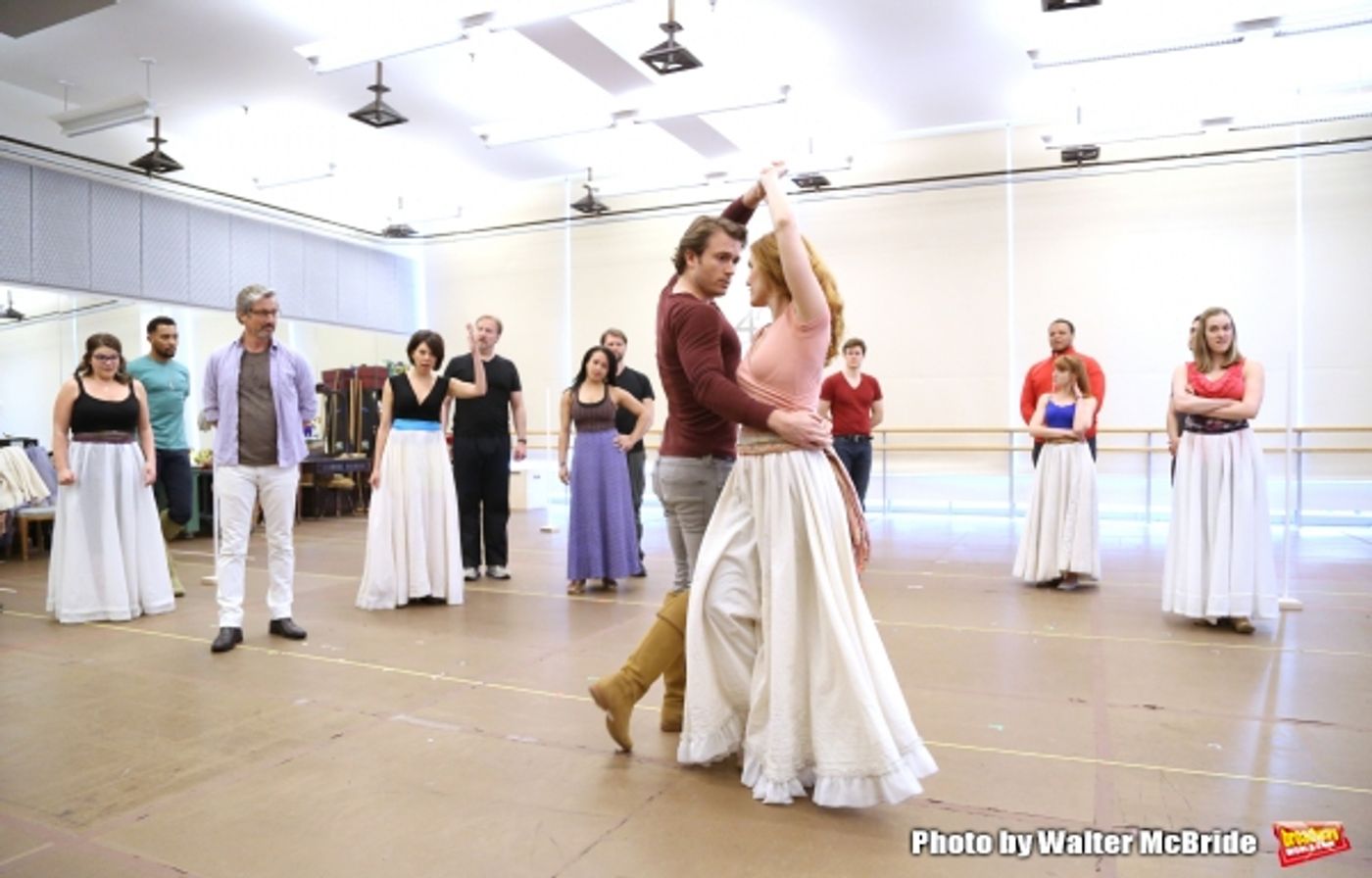 Photo Coverage: Go Inside Rehearsal with the Cast of Paper Mill Playhouse's EVER AFTER!  Image