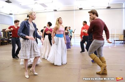 Julie Halston, Mara Davi, James Snyder and the cast  Photo