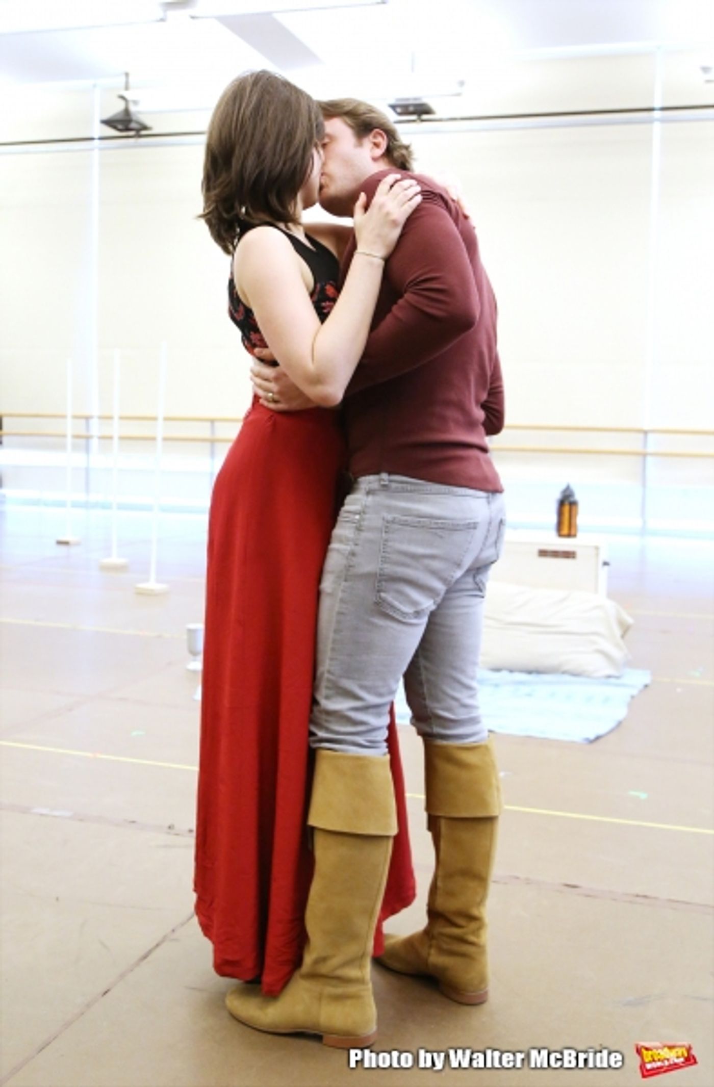 Photo Coverage: Go Inside Rehearsal with the Cast of Paper Mill Playhouse's EVER AFTER!  Image