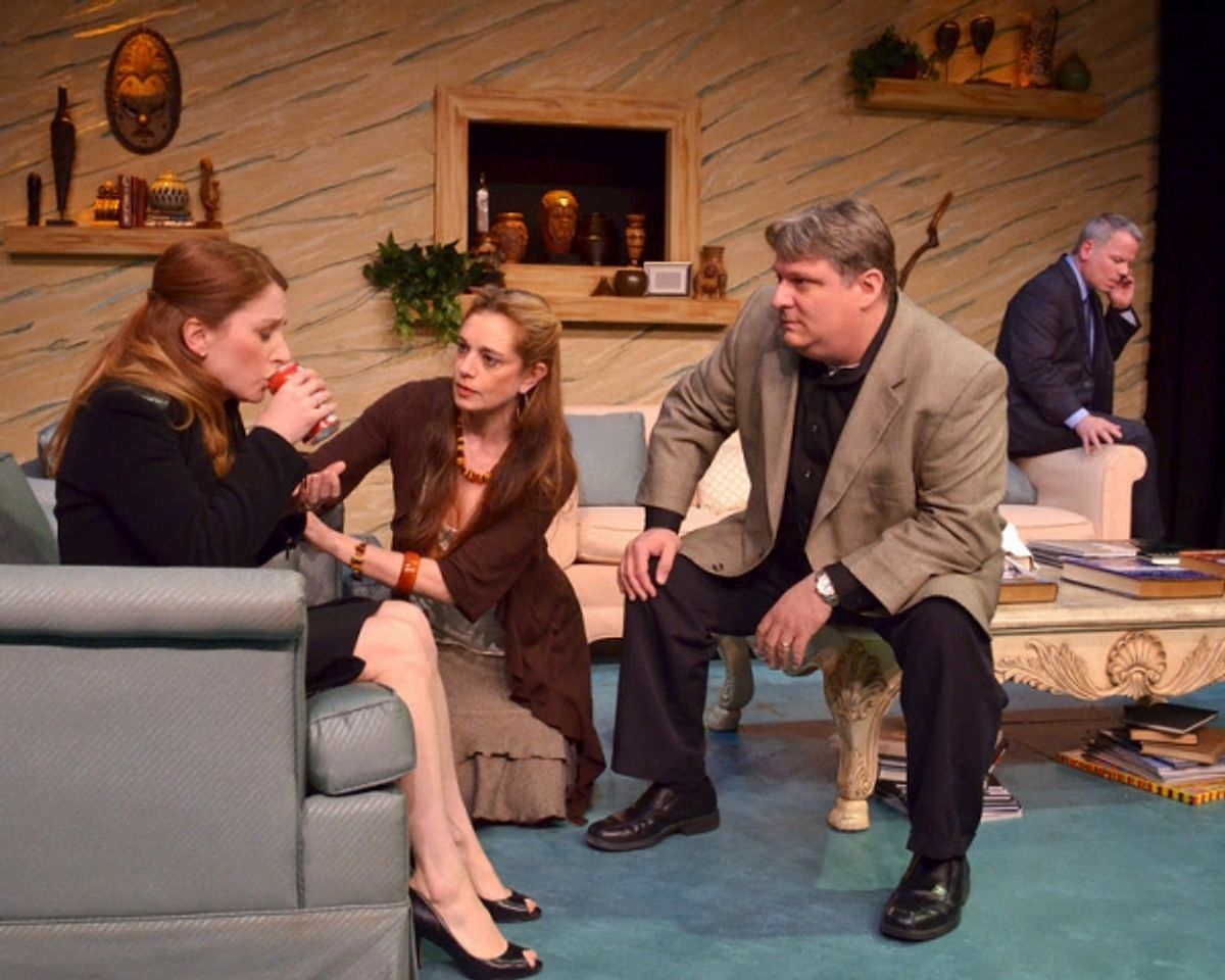 Allyson Stevenson, Angie Joachim, Scott Schneider and Larry Kadish at 