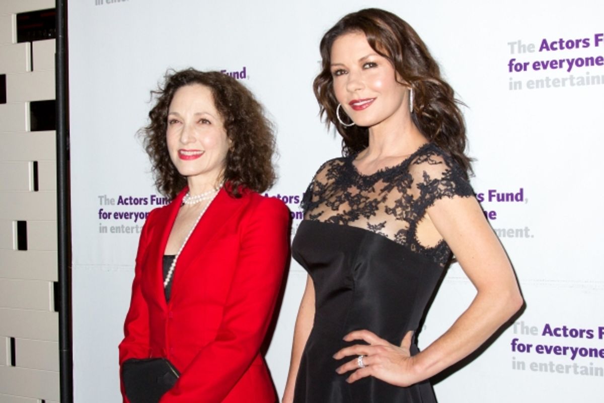 Bebe Neuwirth, Catherine Zeta-Jones at 