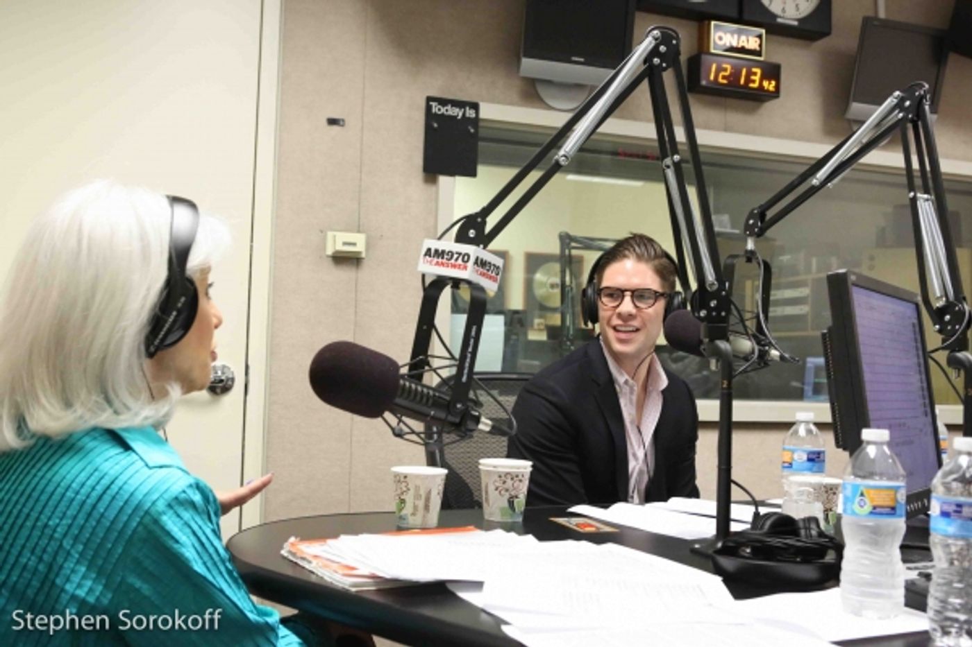 Photo Coverage: Frank DiLella Interviewed on Backstage with Peter Ledonne  Image