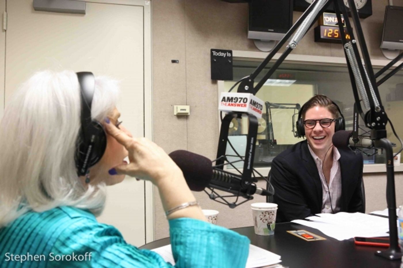 Photo Coverage: Frank DiLella Interviewed on Backstage with Peter Ledonne  Image