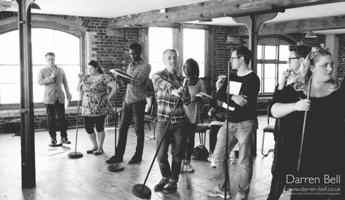 Exclusive Photos: Jonathan Groff and Company Rehearse for 'HOW TO SUCCEED...' in London!  Image