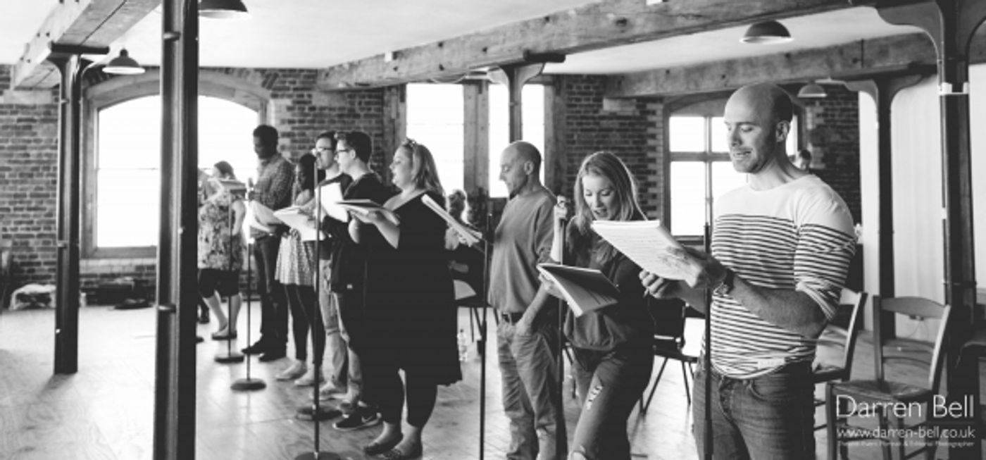 Exclusive Photos: Jonathan Groff and Company Rehearse for 'HOW TO SUCCEED...' in London!  Image