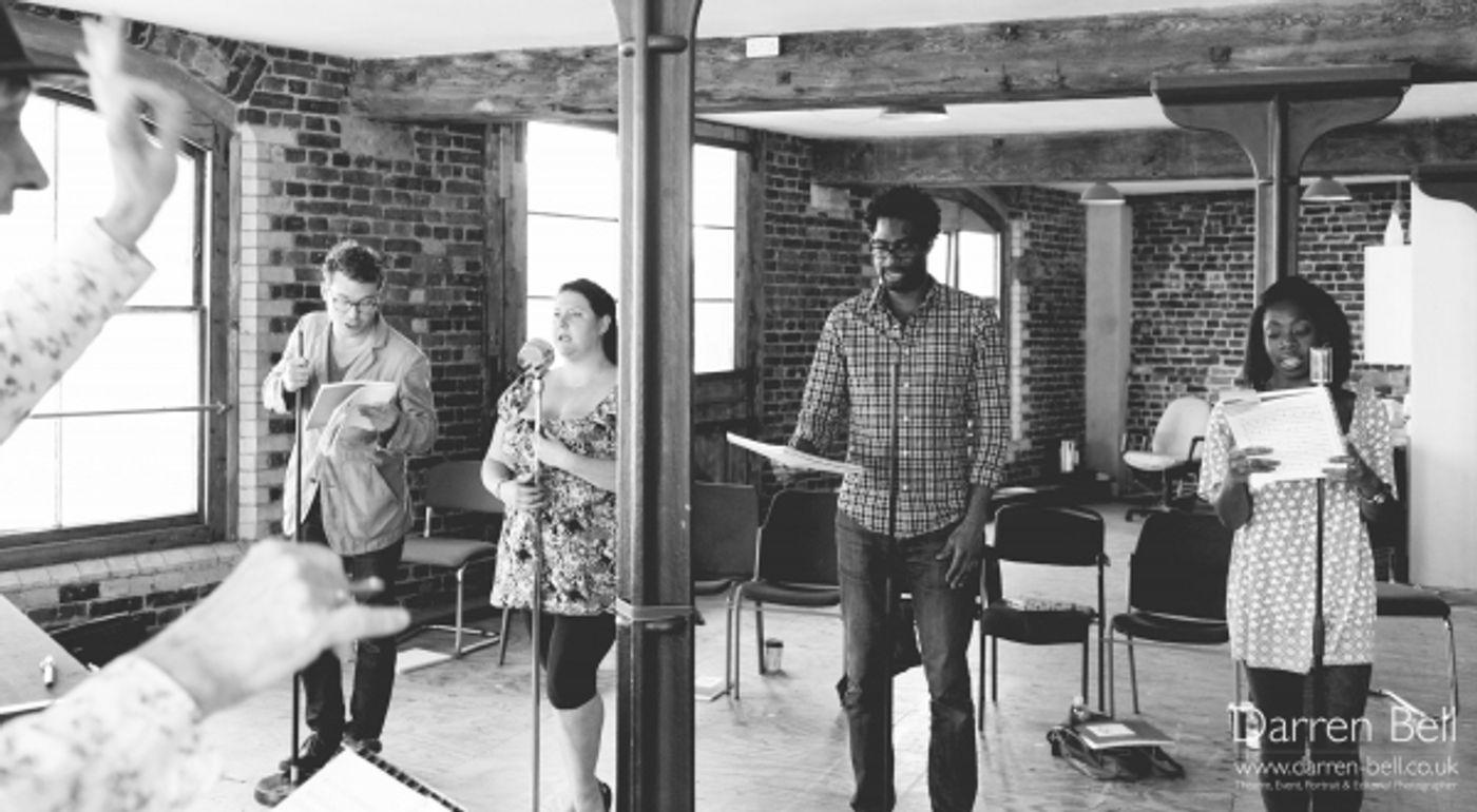 Exclusive Photos: Jonathan Groff and Company Rehearse for 'HOW TO SUCCEED...' in London!  Image