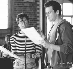 Jonathan Groff and Company Photo