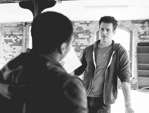 Cynthia Erivo and Jonathan Groff Photo