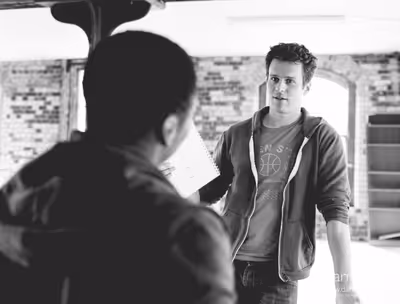 Cynthia Erivo and Jonathan Groff Photo