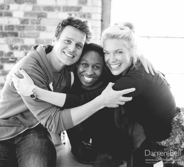 Jonathan Groff, Cynthia Erivo and Hannah Waddingham Photo