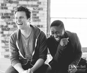 Jonathan Groff and Cynthia Erivo Photo