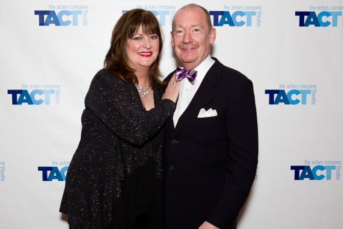 Ann Hampton Callaway & Stephen Lindemuth (TACT Board of Directors) at 