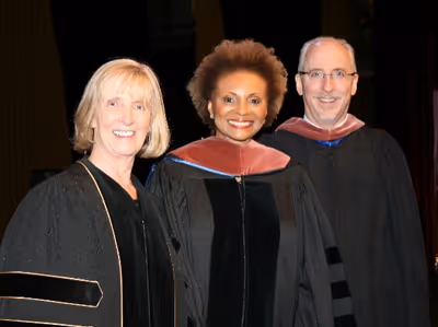 The University of Connecticut (Storrs) School of Fine Arts awarded Tony and Emmy Awar Photo