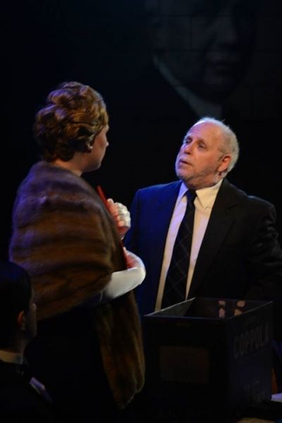 Anna Kirkland as Elisabeth Schwarzkopf and Rick Grossman as Richard Strauss Photo