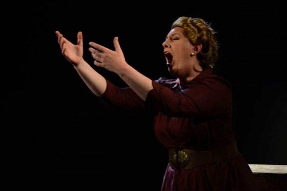 Anna Kirkland as Elisabeth Schwarzkopf at 