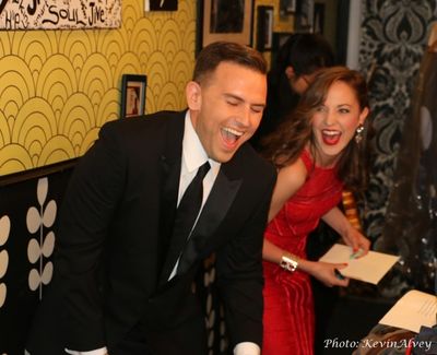 Daniel Reichard and Laura Osnes Photo