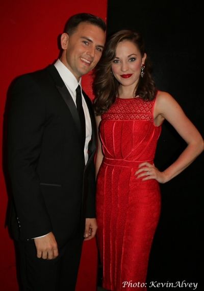 Daniel Reichard and Laura Osnes Photo