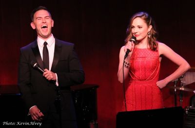 Daniel Reichard and Laura Osnes Photo