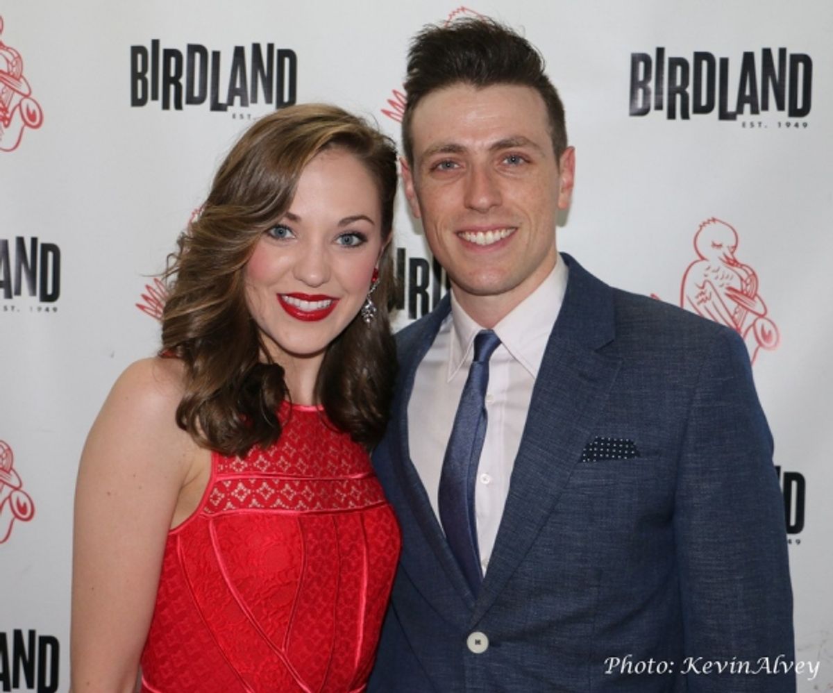 Laura Osnes and Elad Kabilio at 