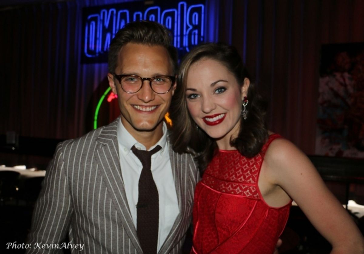 Nathan Johnson, Laura Osnes at 