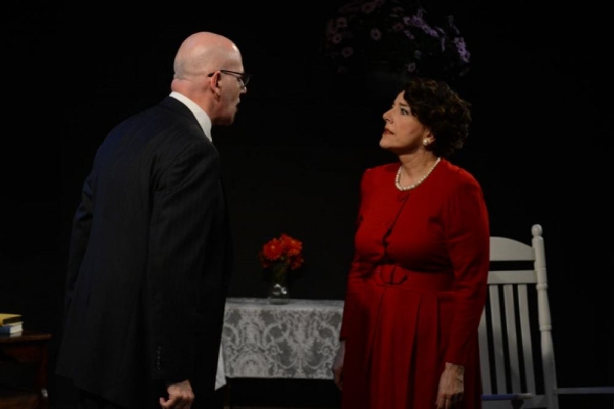 Orlando Iriarte and Dorothy Weems as Rose Kennedy at 
