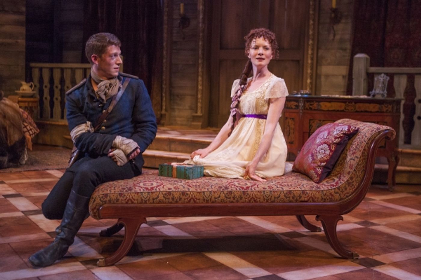 Photo Flash: First Look at Wrenn Schmidt, Enver Gjokaj, Zach Appelman, Marsha Mason and More in ARMS AND THE MAN at The Old Globe  Image