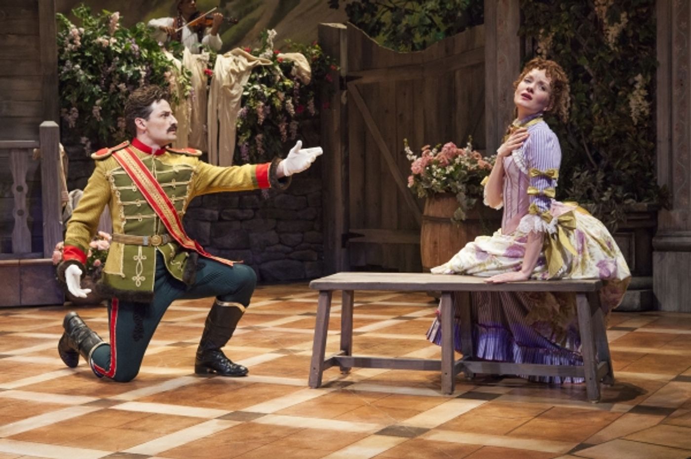 Photo Flash: First Look at Wrenn Schmidt, Enver Gjokaj, Zach Appelman, Marsha Mason and More in ARMS AND THE MAN at The Old Globe  Image