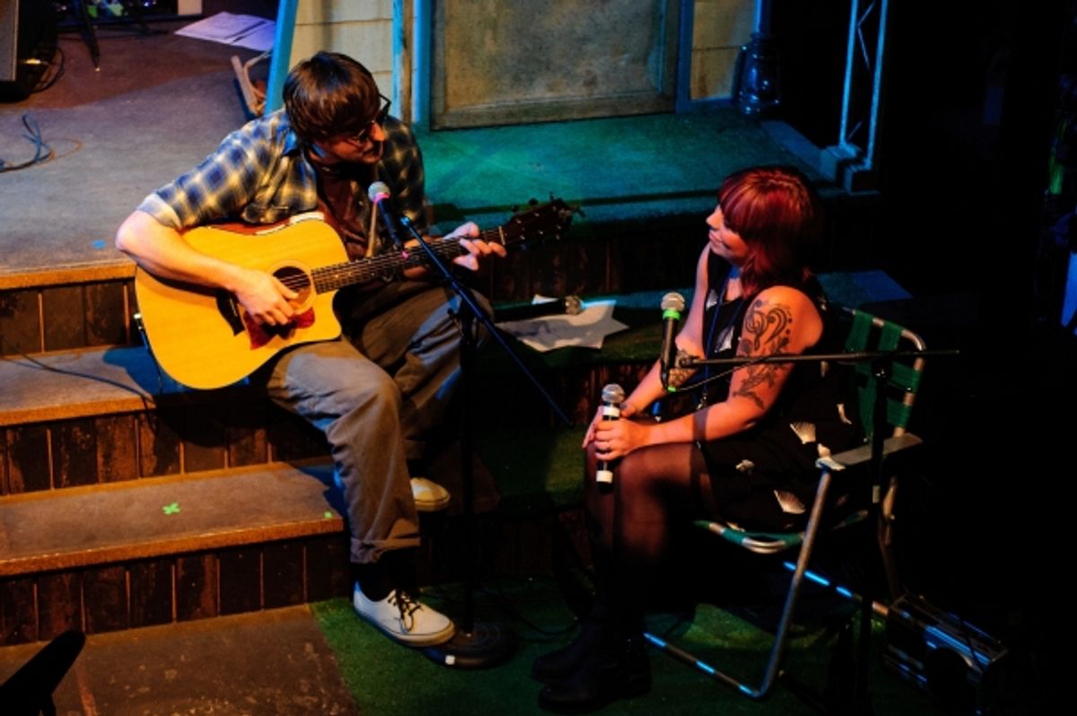 David George and Shanna Jones  at 