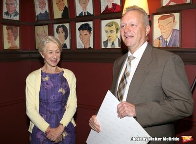 Helen Mirren and Max Klimavicius  Photo