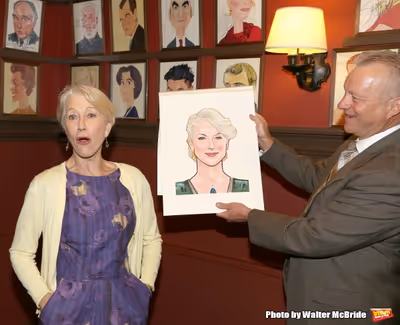 Helen Mirren and Max Klimavicius Photo