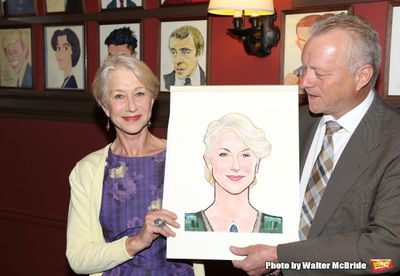 Helen Mirren and Max Klimavicius  Photo