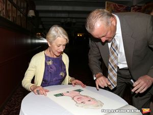 Helen Mirren and Max Klimavicius @ BroadwayWorld Helen Mirren and Max Klimavicius Photo