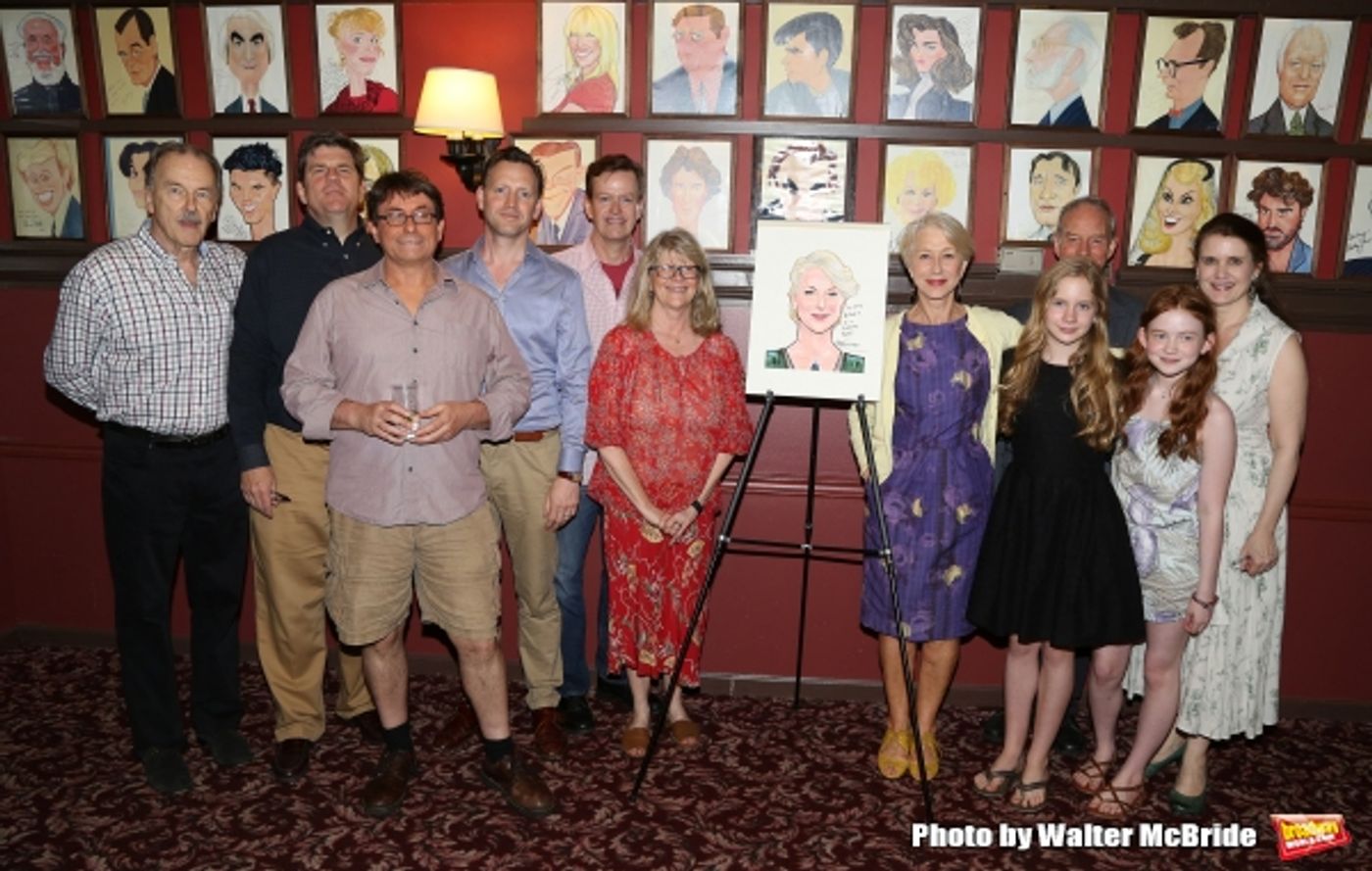 Photo Coverage: Sardi's Unveils Caricature for 2015 Tony Nominee Helen Mirren!  Image