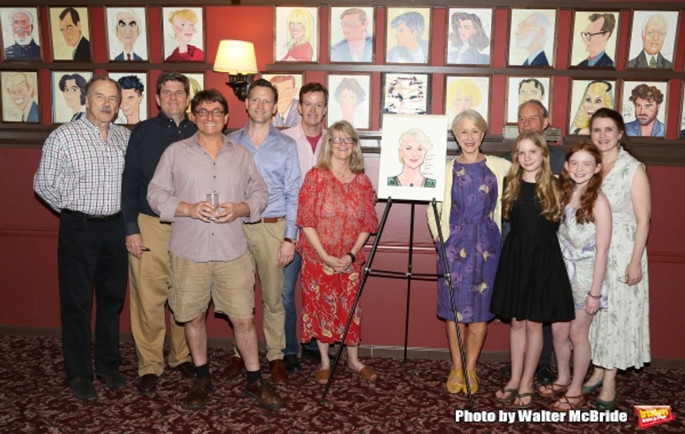 Photo Coverage: Sardi's Unveils Caricature for 2015 Tony Nominee Helen Mirren!  Image