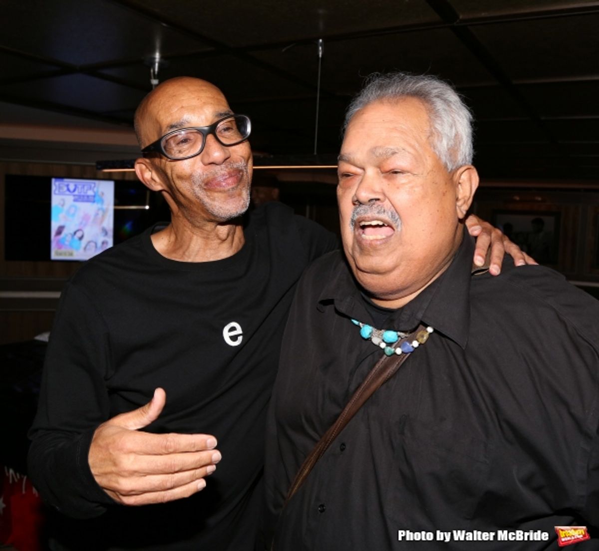 Reg E. Gaines and Miguel Algarin  at 
