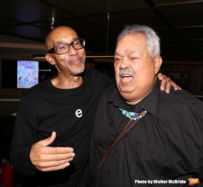 Reg E. Gaines and Miguel Algarin  Photo