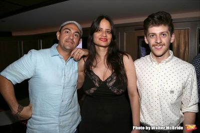 Playwrights Camilo Almonacid, Shyla Idris and Nikolai Mishler Photo