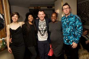 Helene Jenk, Serena Morgan, James Lane, Simone Clarke & Jasper Valentine @ BroadwayWorld Helene Jenk, Serena Morgan, James Lane, Simone Clarke & Jasper Valentine Photo
